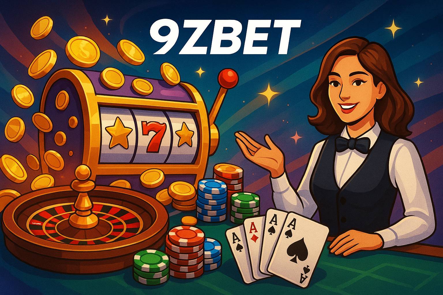 Jogos de cassino online inovadores e emocionantes na 9ZBET